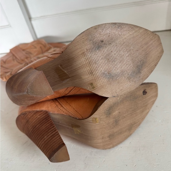 Jessica Simpson RARE Alan heeled western cowgirl boots size 8 - Picture 10 of 12